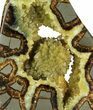 Polished Utah Septarian Sculpture - Beautiful Crystals #170000-1